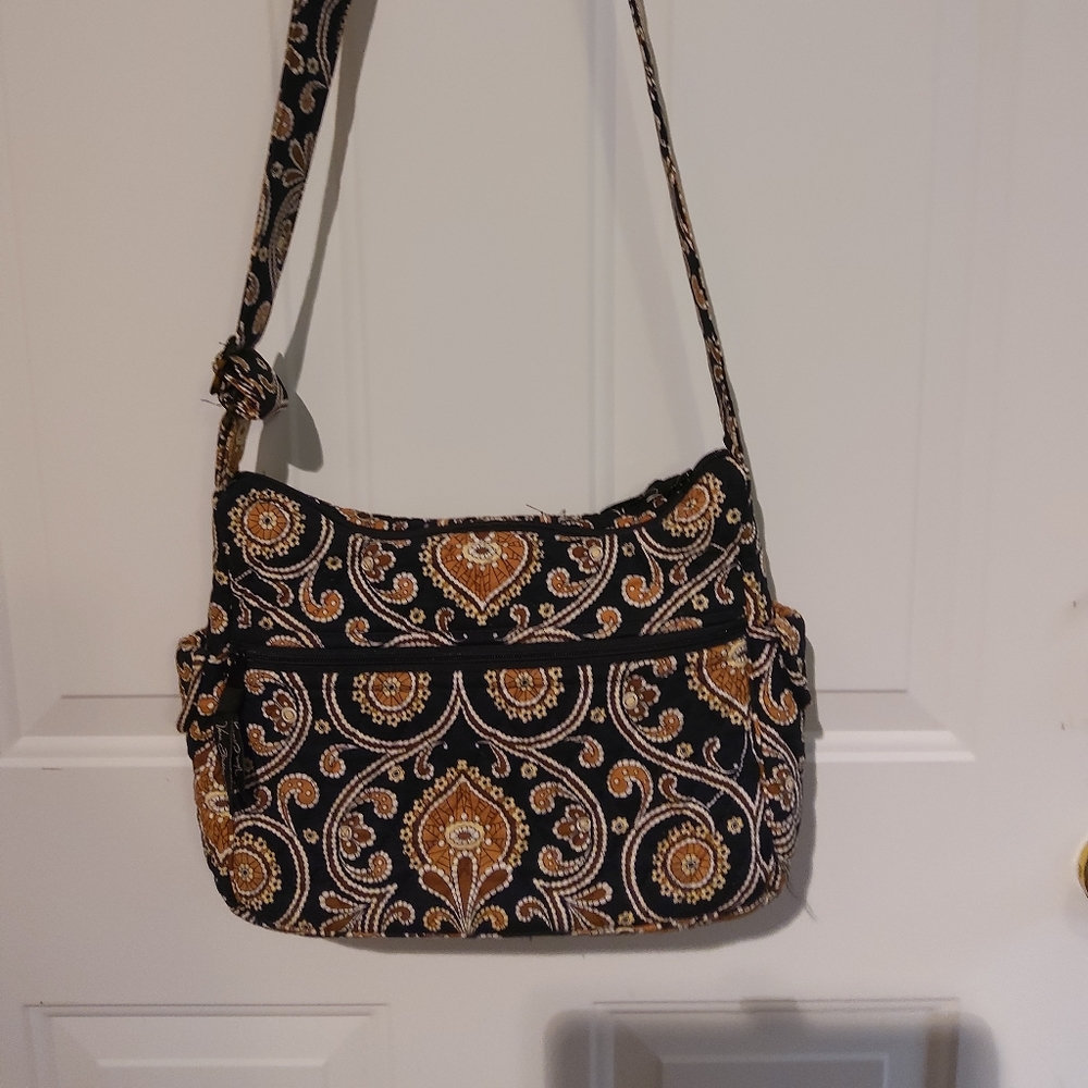 VERA BRADLEY  hand/shoulder bag in Cafe Latte  pat